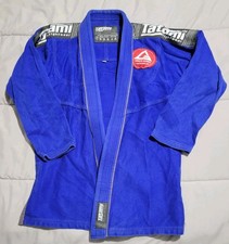 Blue Gracie Barra Tatami BJJ Top Only Gi Size A1 Jiu Jitsu