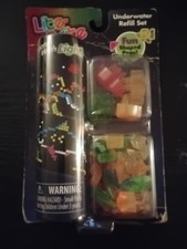 LITE BRITE UNDERWATER REFILL PEGS TEMPLATES NEW SEALED 2014 HASBRO 01824.