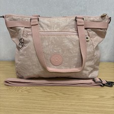 Kipling Satchel Crossbody Large Tote Bag missing monkey B1