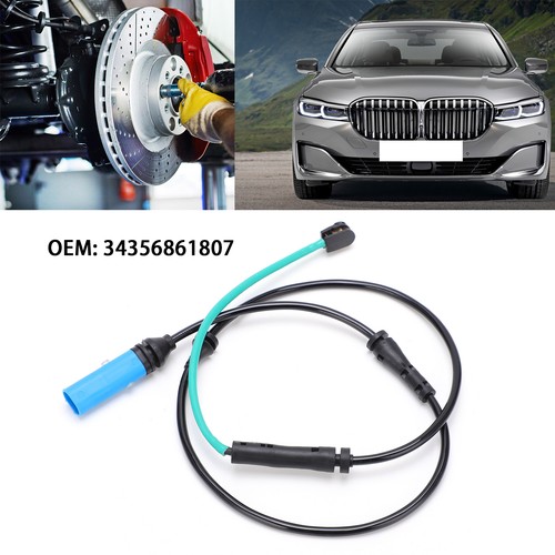 VOLLSUN Front Disc Brake Pad Wear Sensor Warning Contact 34356861807 Replacement - Picture 8 of 12