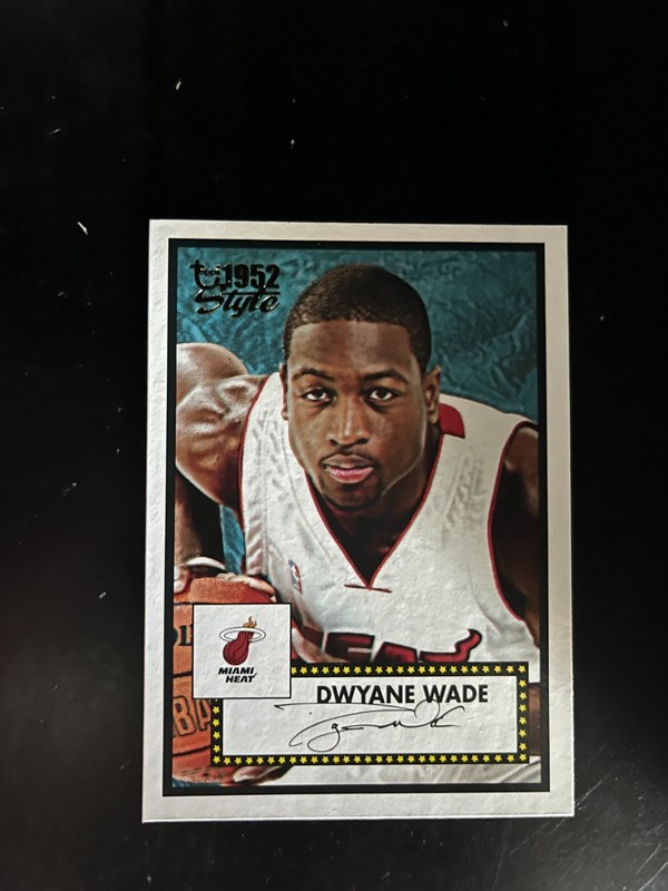 NBA - 2006 - 1952 Style Dwayne Wade - Miami Heat Basketball