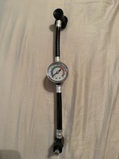 Ac Recharge Hose With Pressure Gauge Reusable R-134a Adapter