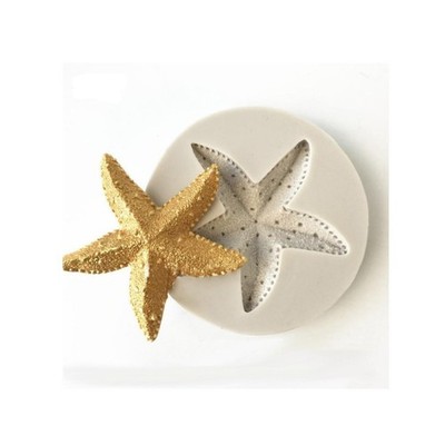 Sea Sugar Starfish Fondant Chocolate Resin Silicone Mold - 2.75'' x 2.75''