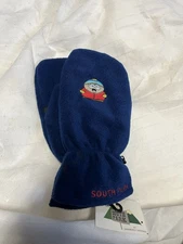 South Park Vintage Cartman Mittens 1998 Brand New Flawless Condition Large