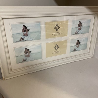 6 Gallery Perfect Picture Frame Ivory-Gallery Solutions 6(6x4) Pics. Preowned.
