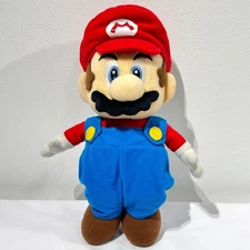 Nintendo Mario Party 5 MARIO Plush Doll [Medium size] 2003 Sanei Japan Very Rare