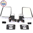 FIT TOYOTA LAND CRUISER 70 75 Series J60 FJ62 HZJ75 FJ75 70 CHROME DOOR MIRRORS