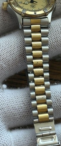 TAG HEUER Watch Professional 964.008R Champagne Dial Silver & Gold Quartz - Picture 12 of 16