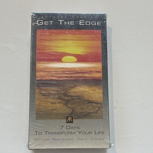 Anthony Robbins Get the Edge VHS Video Program - 7 Days to Transform Your Life