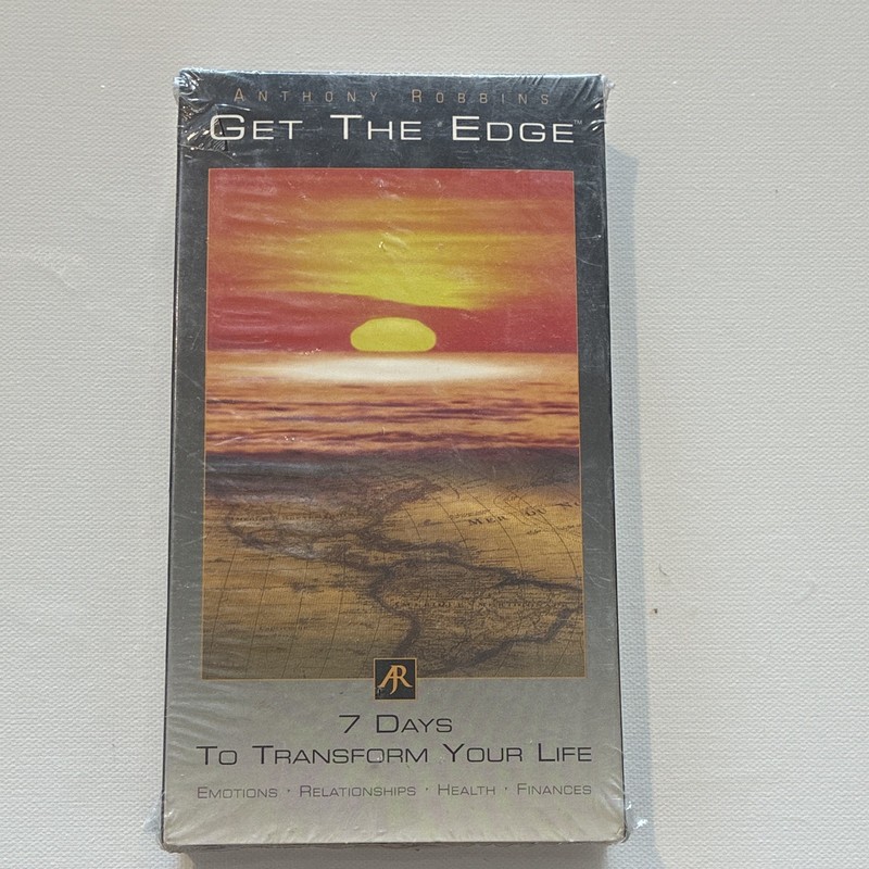 Anthony Robbins Get the Edge VHS Video Program - 7 Days to Transform Your Life