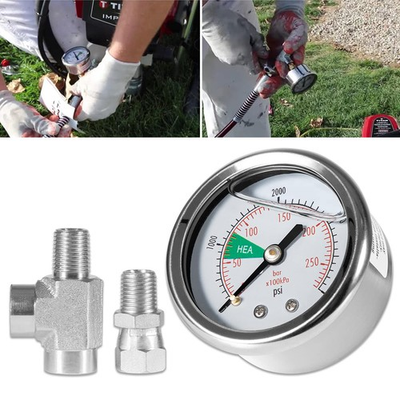#ad #ad for Titan 0580495 580495 HEA In Line Airless Spray Gun Pressure Gauge Assembly $28.99