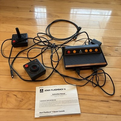 AtGames Atari Flashback 9 Black AR3230 - Missing One Joystick