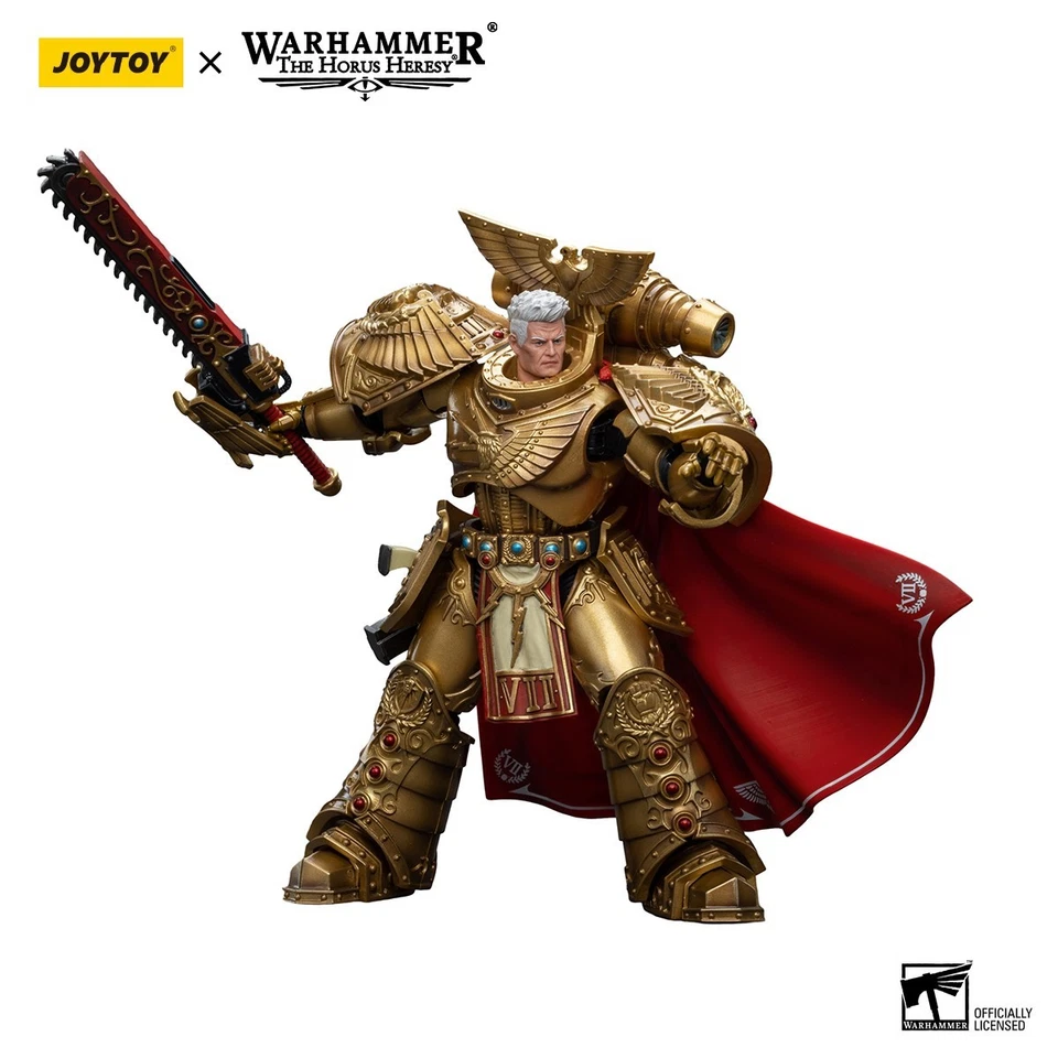Экшн-фигурка JOYTOY Warhammer 40K 1:18 Imperial Fists Rogal Dorn, Primarch - Изображение 4 из 4