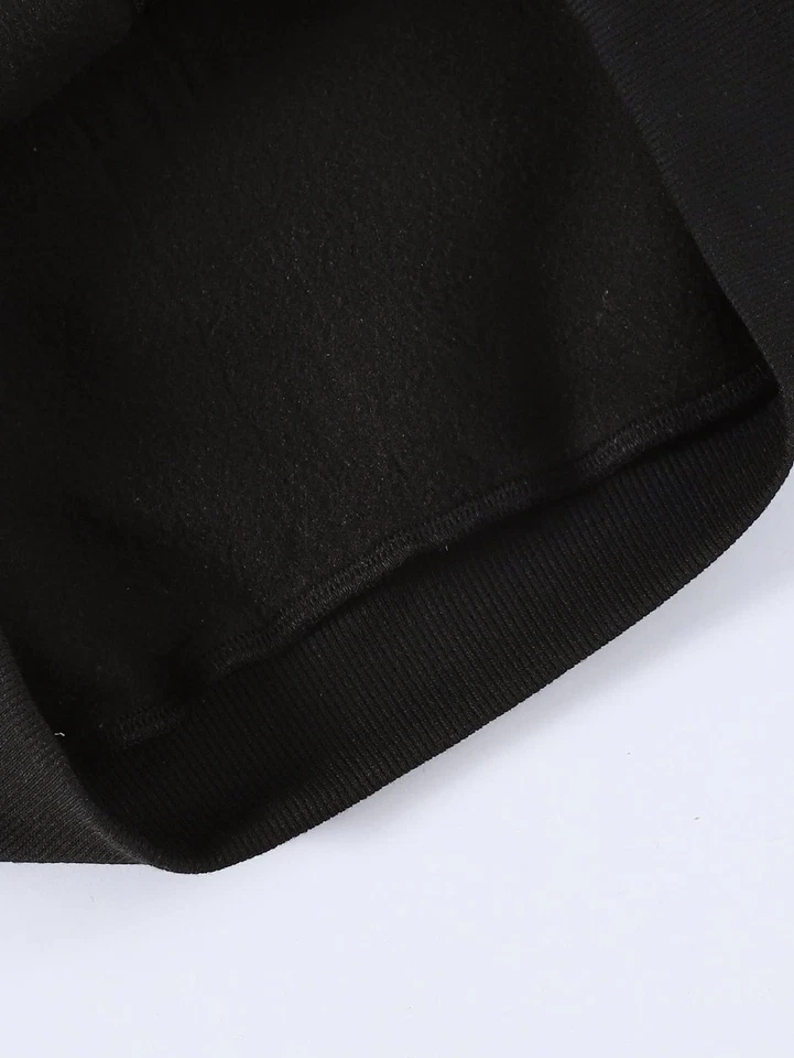 Pulôver masculino com capuz com zíper suéter gráfico manga longa western streetwear - Imagem 4 de 4