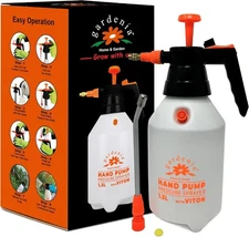 Multi-Purpose Handheld Pump Sprayer 51oz Indoor Plants Garden Project Small Lawn