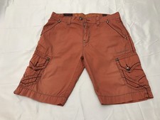 Rock Revival Orange Cargo Shorts Size 38 