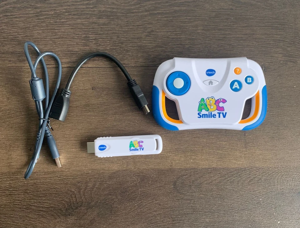 Konsole VTech ABC Smile TV, Lernkonsole mit HDMI-Stick, französische Version - Bild 2 von 2