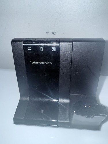 Set of 2 Plantronics Poly CS540 Headset W8200B DECT 6.0 Wireless Base - 第 3/4 張圖片