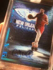NOIR Sapphire 1/1 2023-24 Panini Noir - CJ McCollum Emblazoned Ink Auto True ofo