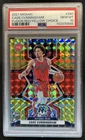 2021-22 Panini Mosaic Cade Cunningham RC Choice Fusion Red & Yellow #/88 PSA 10