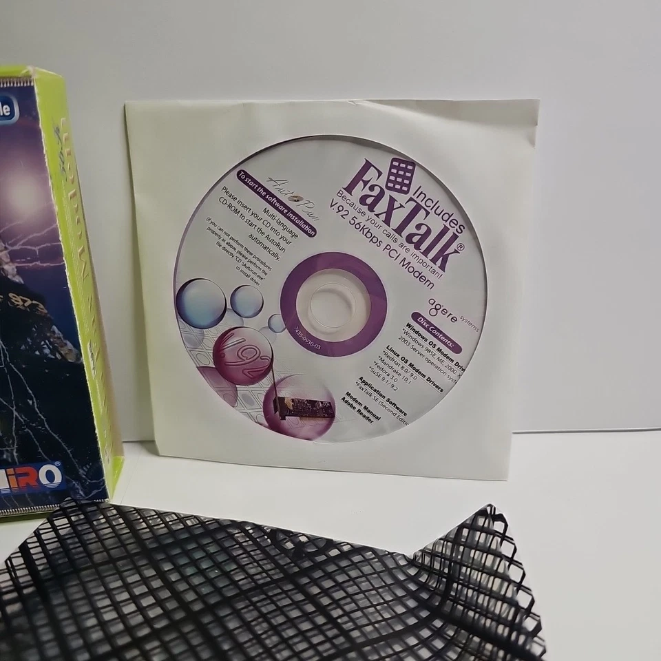 HiRO H50158 V92 V.92 56K Internal Data Fax Dial Up Internet Modem Low Profile - Image 4 of 4