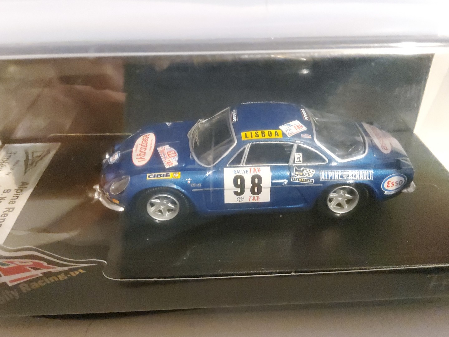 1/43 TROFEU ALPINE RENAULT  A110 1971 RALLY PORTUGAL #98 , NEYRET .**SALE***