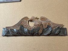 Vintage Replacement Carved Wood Eagle Splat F...