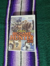 Cabela's Big Game Hunter 2010 - Nintendo Wii (Complete w/ Manual) Hunting Game