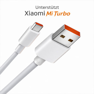 120W USB-C Turbo Schnellladekabel 6A Extrem Schnell für Xiaomi 13 14 15 16 pro