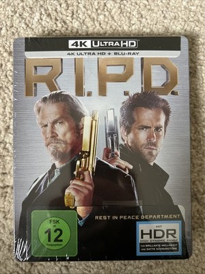 ''R.I.P.D. - REST IN PEACE DEPARTMENT''   4K UHD BLU-RAY + BLU-RAY STEELBOOK-NEU!