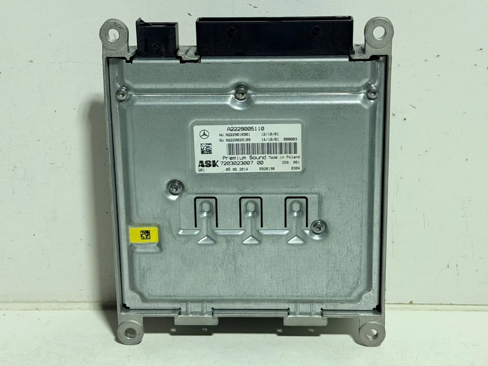 MERCEDES BURMESTER HIGH END Verstärker AMPLIFIER MERCEDES S W222 A2229005110 - Bild 3 von 3