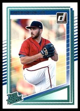 Carter Holton 2025 Donruss #182 Braves MLB READ FREE SHIPPING AutographDen