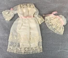 Vintage BARBIE ® MIDI MARVELOUS White Dress and Hat #1870
