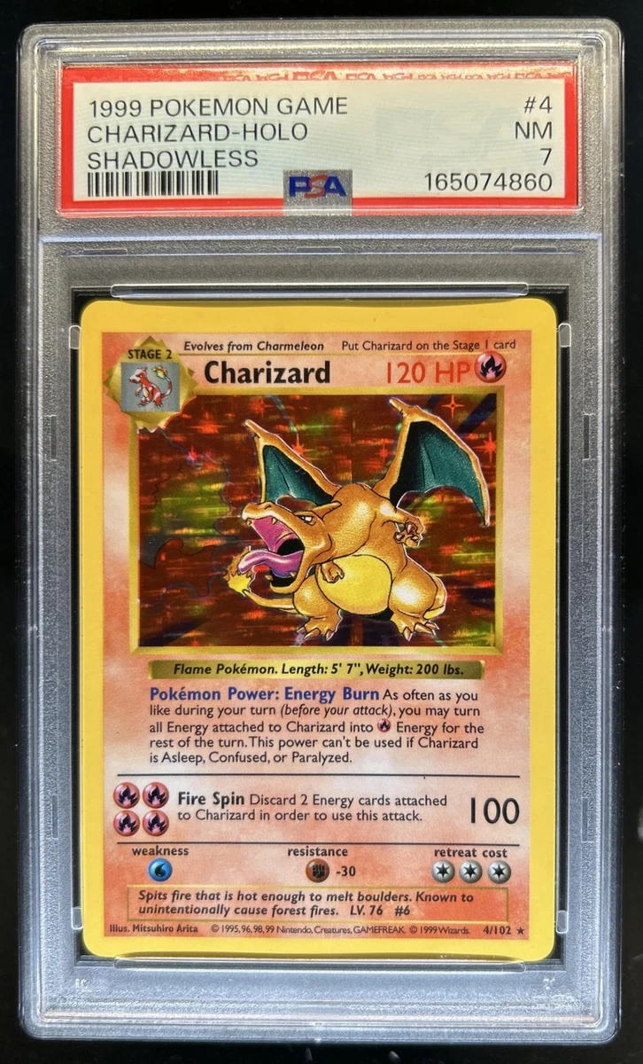 Shadowless Pokémon Charizard Individual Cards for sale - eBay