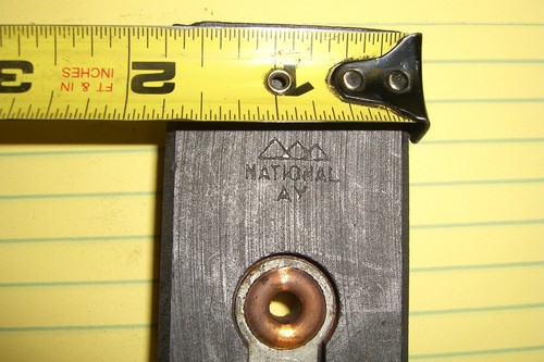 Carbon Brush DC motor National AY AC generator field EG Helwig GE - Picture 2 of 2