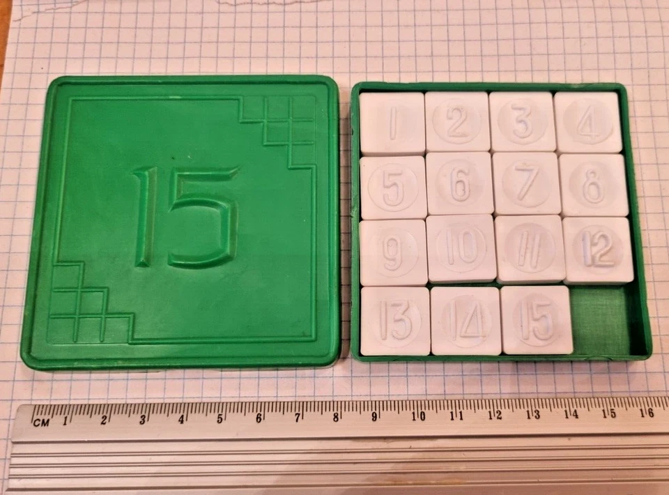 vintage soviet puzzle game, tag, ussr - Image 3 of 4