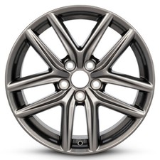 New Wheel For 2014-2020 Lexus IS300 Front 18 Inch Hyper Silver Alloy Rim