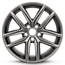 New Wheel For 2014-2020 Lexus IS300 Front 18 Inch Hyper Silver Alloy Rim