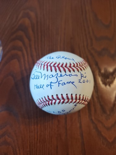 Bill Mazeroski Autographed Signed OMLB w Inscriptions (PSA) - Picture 2 of 14