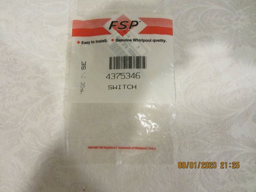 4375346 NEW Genuine FSP OEM Whirlpool Microwave Switch - Picture 5 of 5
