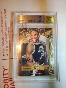 kobe bryant press pass rookie card