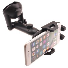 Car Mount Dash Windshield Holder Telescopic Cradle Swivel Dock for Smartphones