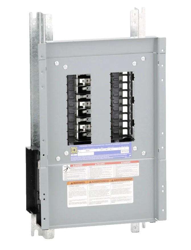 Panel Eléctrico Schneider Electric de aluminio y placas de distribución