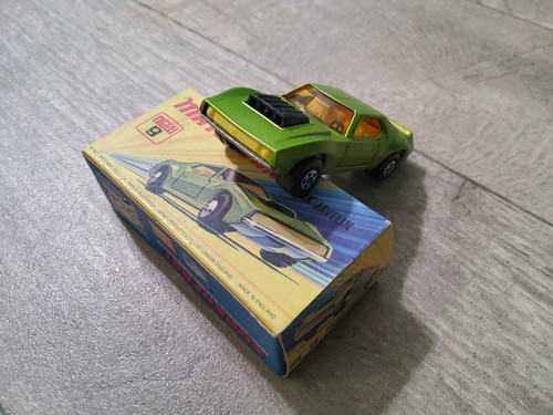 1976 Matchbox Superfast I-75 Series MB9 Green AMX Javelin UK - Picture 8 of 10