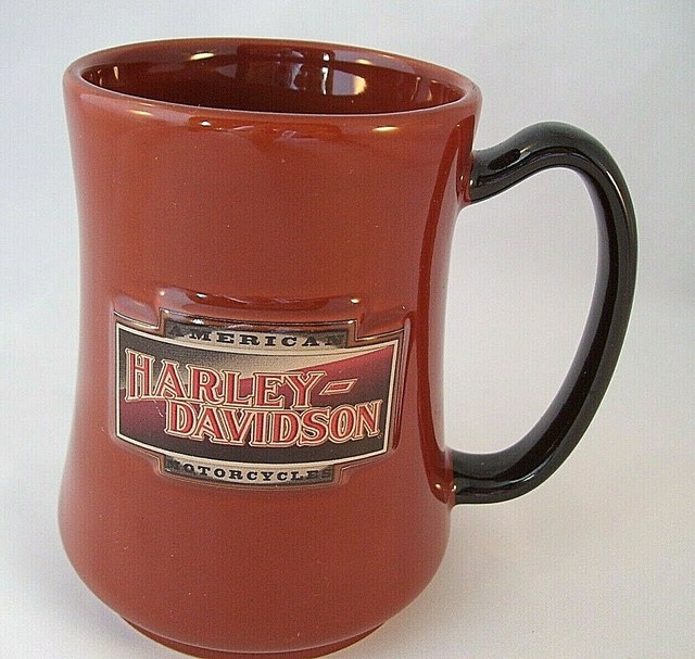 Official HarleyDavidson American Motorcycles Stoneware Coffee Mug