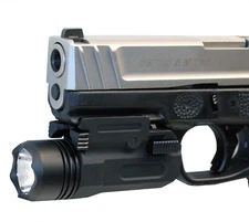 Trinity 300 lumens flashlight for Glock 19 tactical home defense accessories.
