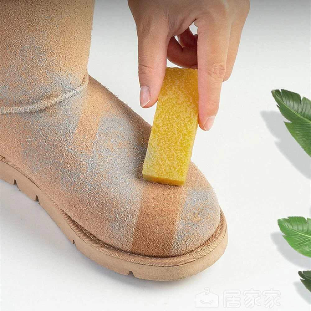 How to clean suede shop rubber shoes