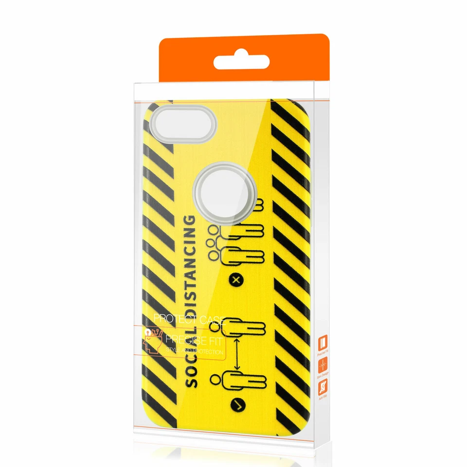 Funda Reiko APPLE IPHONE 7/8/SE2 Diseño Distanciamiento Social Foto 2 de 4