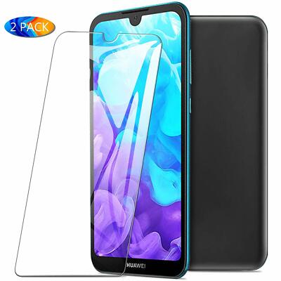 2X For Huawei Y5 2019 Safety Glass Foil Screen Protective Heavy Duty 9H