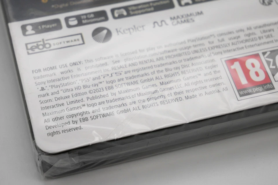 Scorn Deluxe Edition | Playstation 5 PS5 | eingeschweißt NEU SEALED - Bild 3 von 3